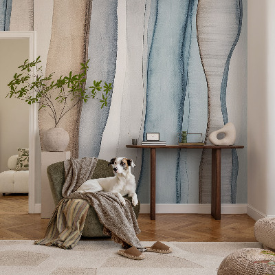 Fototapetas miegamajam Abstraktūs sruogeliai