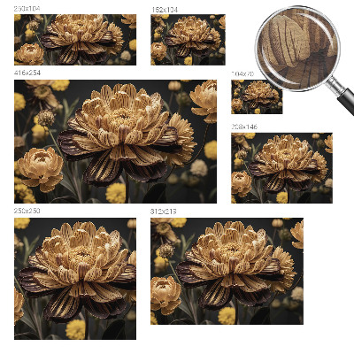 Fototapetas svetainei Blomsteragtig elegancija