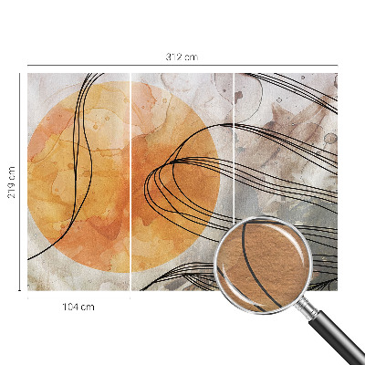 Fototapetas ant sienos Harmoninė abstrakcija