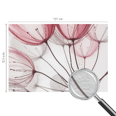 Fototapetas svetainei Blomsterio siluetas