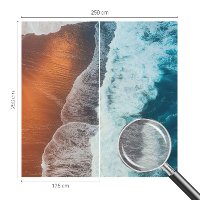 Modernus fototapetas marino simbiozė kaip dizainas sienai