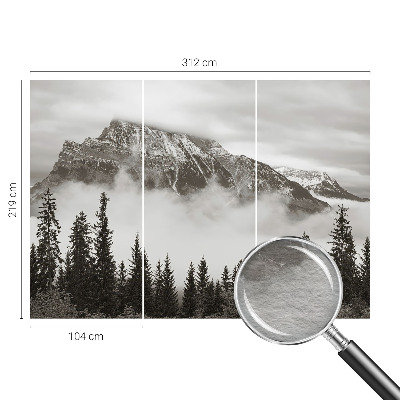 Stilingas fototapetas su kalnų peizažu
