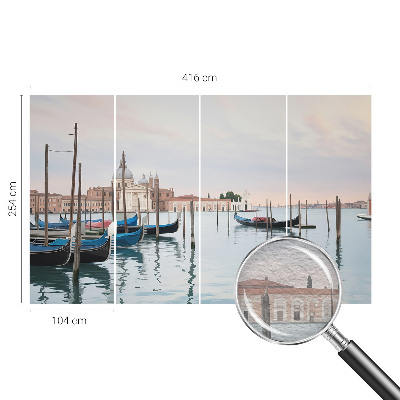 Fototapetas ant sienos su Venecijos kraštovaizdžiu