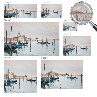 Fototapetas ant sienos su Venecijos kraštovaizdžiu