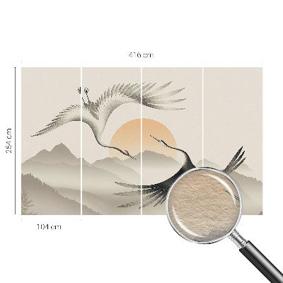 Modernus fototapetas Østkraner