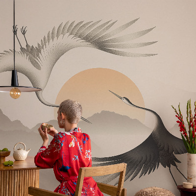 Modernus fototapetas Østkraner