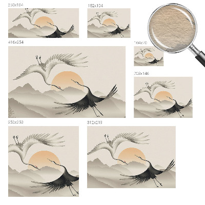 Modernus fototapetas Østkraner