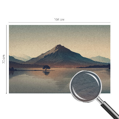 Tapetas Bjerglandskabas