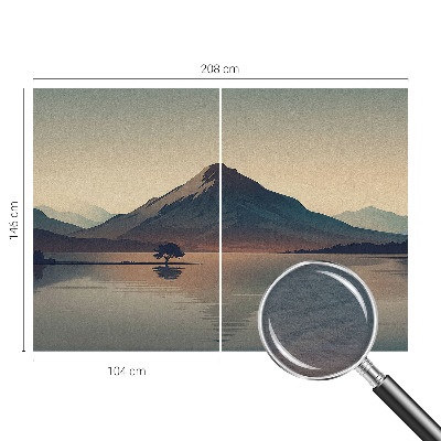 Tapetas Bjerglandskabas