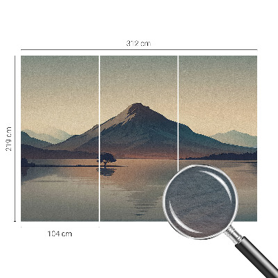 Tapetas Bjerglandskabas