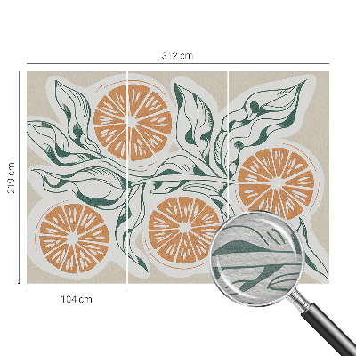 Fototapetas Frugtmønstre