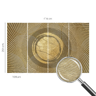 Fototapetas flizelino pagrindu Udstålende linjer