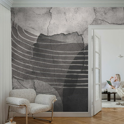 Plaunamas flizelininis fototapetas Abstraktios linijos
