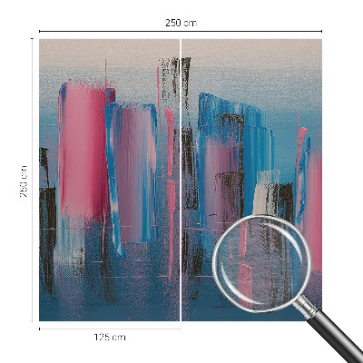 Dekoratyvinis fototapetas su abstrakčiais sruogeliais