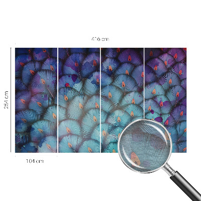 Aukštos kokybės fototapetas Spalvingas fjeras