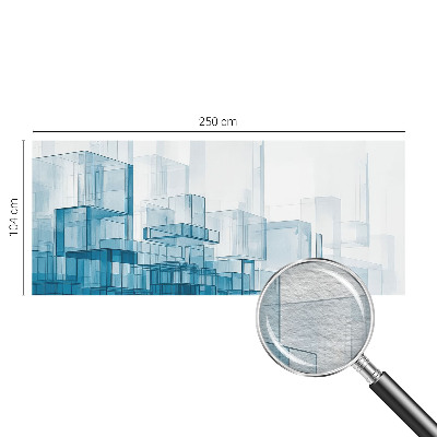 Modernus fototapetas su abstrakčiu geometriniu raštu
