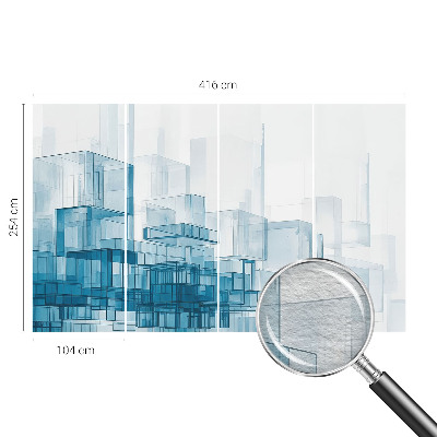 Modernus fototapetas Bendrieji reikšmingi terningeriai