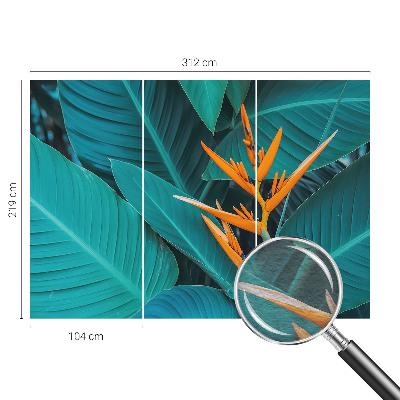 Sienų danga fototapetas Bladrige bloomster