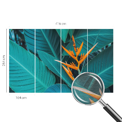 Sienų danga fototapetas Bladrige bloomster