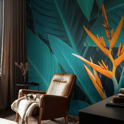 Sienų danga fototapetas Bladrige bloomster