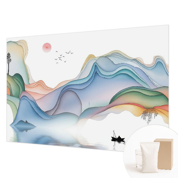 Plaunamas flizelininis fototapetas Drømmelandskab