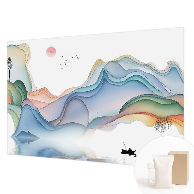 Plaunamas flizelininis fototapetas Drømmelandskab