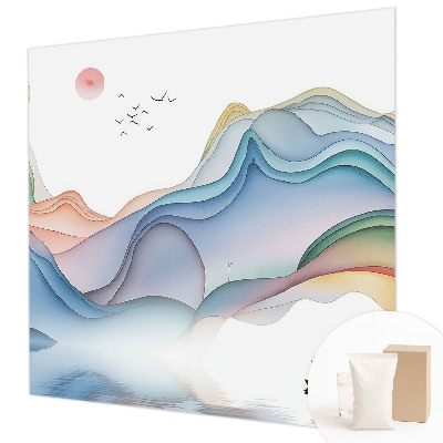 Plaunamas flizelininis fototapetas Drømmelandskab