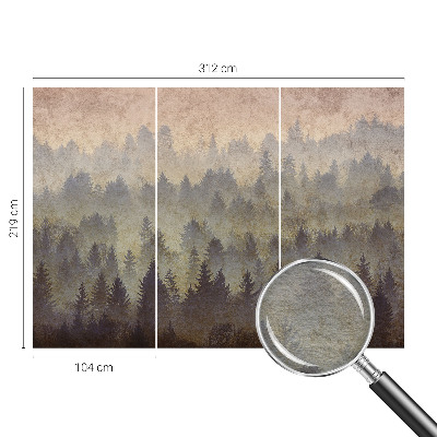 Modernus fototapetas su Skovtåge motyvu