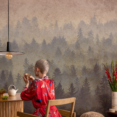 Modernus fototapetas Skovtåge