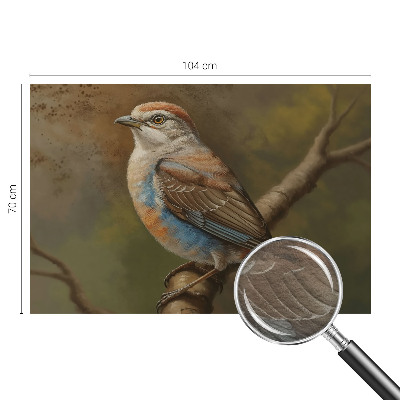 Fototapetas miegamajam Fugleportræt