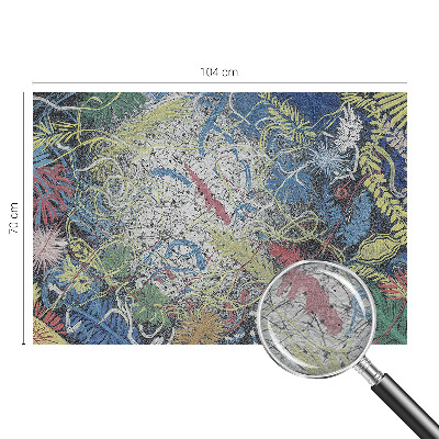 Sienų danga fototapetas Augalų virvelės