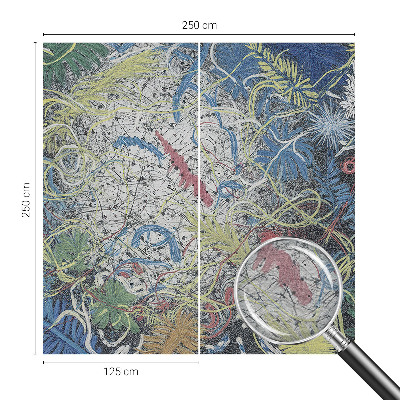 Sienų danga fototapetas Augalų virvelės