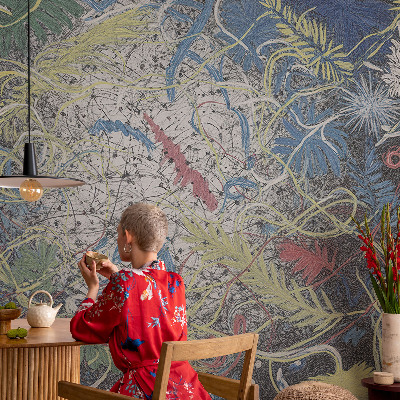 Sienų danga fototapetas Augalų virvelės