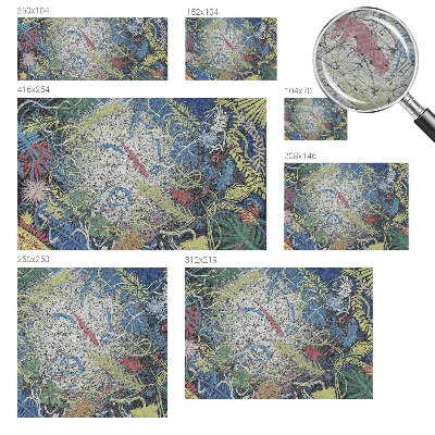 Sienų danga fototapetas Augalų virvelės