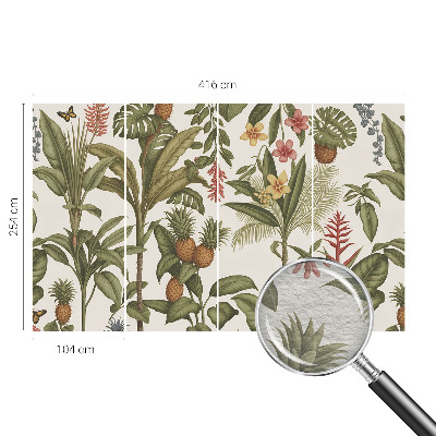 Plaunamas flizelininis fototapetas Egzotiškas natūralus