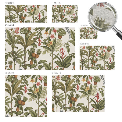 Plaunamas flizelininis fototapetas Egzotiškas natūralus