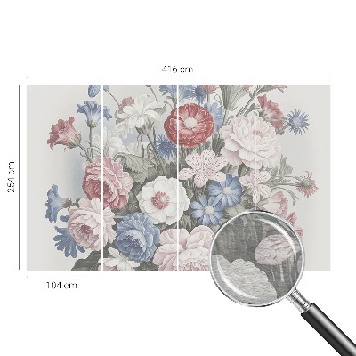 Fototapetas pagal matmenis Spalvingas puokštė