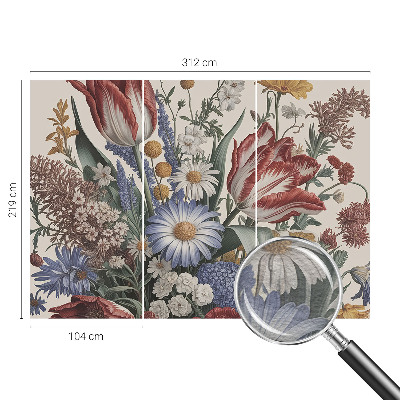 Aukštos kokybės fototapetas Blomsterbuket