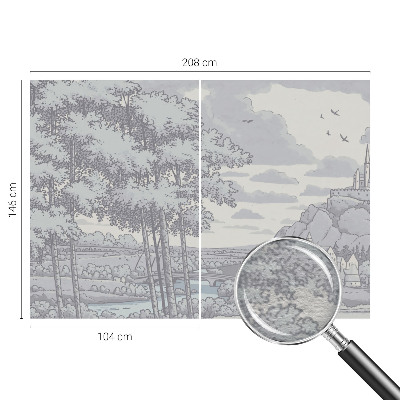 Stilingas fototapetas Įvykių kraštovaizdis