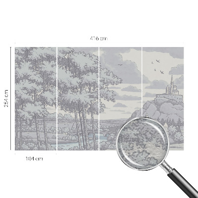 Stilingas fototapetas Įvykių kraštovaizdis