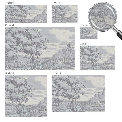 Stilingas fototapetas Įvykių kraštovaizdis