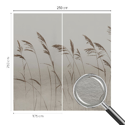 Dekoratyvinis fototapetas Žolės ir tagenai