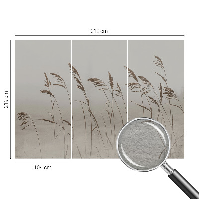 Dekoratyvinis fototapetas Žolės ir tagenai