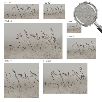 Dekoratyvinis fototapetas Žolės ir tagenai