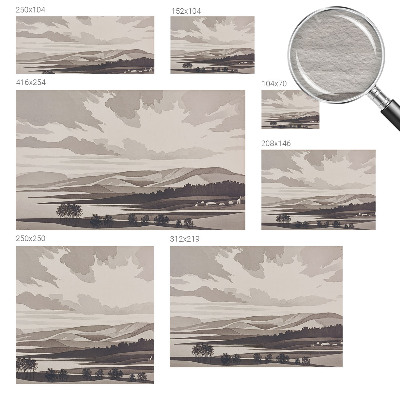 Fototapetas ant sienos Ir laisvas kraštovaizdis