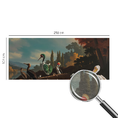 Flizelininis fototapetas Maleriske fugle