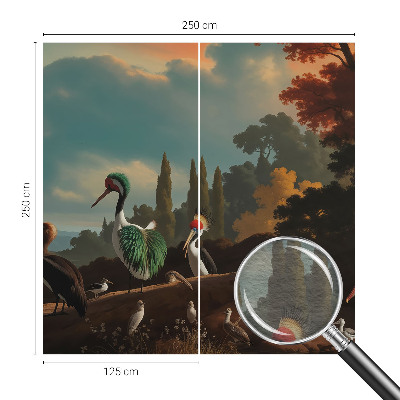 Flizelininis fototapetas Maleriske fugle