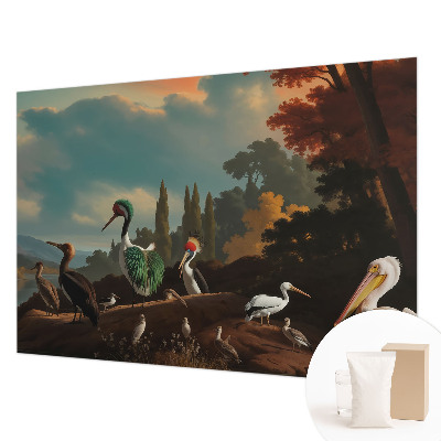 Flizelininis fototapetas Maleriske fugle