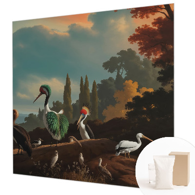 Flizelininis fototapetas Maleriske fugle