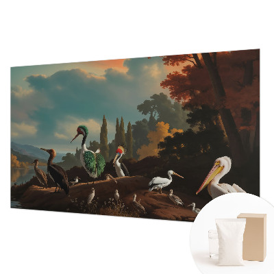 Flizelininis fototapetas Maleriske fugle